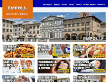 Tablet Screenshot of empoli.it